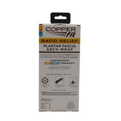 COPPER FIT RAPID RELIEF PLANTAR ARCH SLEEVE - One size Fits Most - 12pc MASTER with 4 3pc Inners