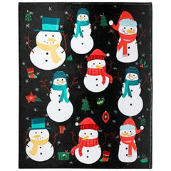 Snowman Throw Blanket