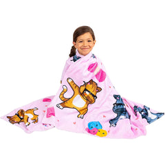 Cats 3 Throw Blanket