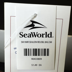 Sea World Humor Sealion Reusable Bag - Small Pre Priced $1.49 Your So Sealy