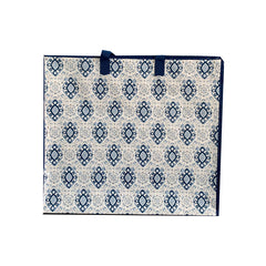 ZIP MEDALLION BL - Zipper Bag: 21.5X18.5X10.5 (100 per case)