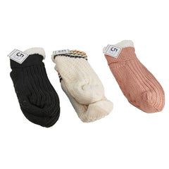 Ladies Slipper Socks - Assorted Colors - Pre Priced $5 - Grey ( UPC # 1922349851046) , Ivory ( UPC # 1922349300223) , Pink ( UPC # 1922349851053) 8 pcs of each