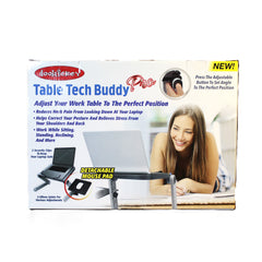 Doohickey Table Tech Buddy Pro With Detachable Mouse Pad