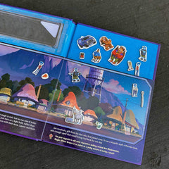 Disney Pixar Onward To Adventure Story Book includes 15 Magnets - pre priced $12.99