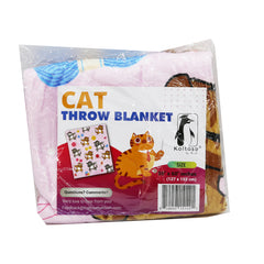 Cats 3 Throw Blanket