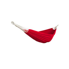 Double Hammock in a Bag w/ Rope loops & Hanging Hardware | 60-in. Wide | 265 Lb. Capacity (red