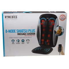 Homedics 8-Node Shiatsu Massage Cushion with Heat Grade A