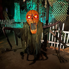 HAUNTED HILL FARM - 4.5-FT. SCARY GROUNDBREAKING JACK BY TEKKY