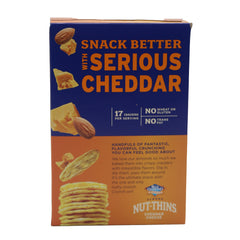 Blue Diamond NUT THINS FMLY SZ CHEDDAR 7.7OZ - Exp. 04/26