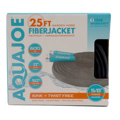 Aqua Joe FiberJacket 25 ft Flexible Hose - AJFJH25-58-PRO