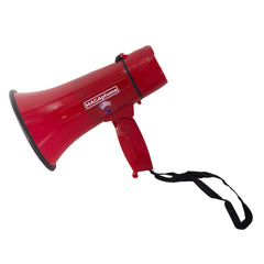 Big Megaphone 6 Button On/Off, Record & Play, 4 Positive Preset, 4 Negative Preset , Volume Decrease, Volume Increase