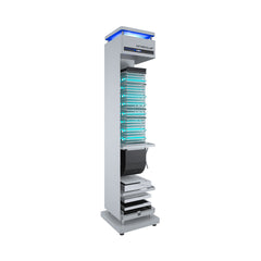 Radic8 Virus Killer -103 Air Filter and Sterilizer High Capacity Air Purifier- White - Remote and Batteries Included Disinfector