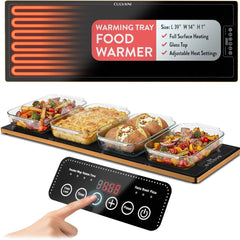 Heat Deck XL Food Warming Tray Black