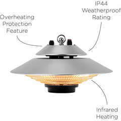 Briza Hanging Infrared heater 1500W (buy backs)