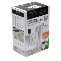 Vacuum Sealer Caso Design Vacuum Bags (4 Rolls 8 x 20 + 2 rolls 11 x 20 + 50 Pc Bags 8 x 12)