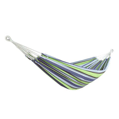 Double Hammock in a Bag w/ Rope loops & Hanging Hardware | 60-in. Wide | 265 Lb. Capacity (6pc pdq Sunday volley ball, blue honu )