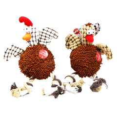 SPOT GIGGLERS CHICKEN DOG TOY SET OF 2