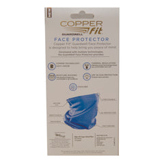 Copper Fit Guardwell Face Protector Youth Size - Blue As Seen On TV
