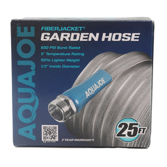 25 Ft. x 1/2 In. Fiber Jacket Garden Hose