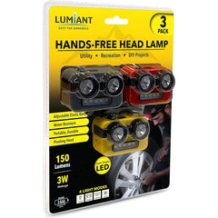 Lumiant Headlamp 3-Pack