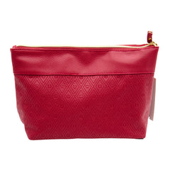 LUCKY BRAND - PEBBLE PU TOP ZIP COSMETIC BAG