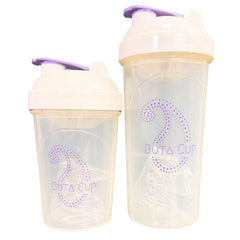 Buta Cups Protein Shaker Bottles 2 Pk Assorted Colors- Includes 2 Large 28oz Bottles, 1 Small 20oz Bottles- Repack