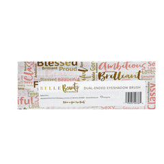 Belle Beauty - Dual Ended Eyeshadow Brush