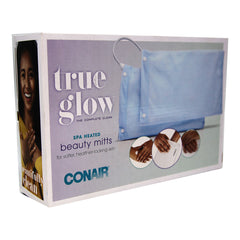 CONAIR TRUE GLOW SPA HEATED BEAUTY MITTS FOR SOFTER, HEALTHIER LOOKING SKIN