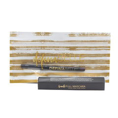 Belle Beauty - Mascara Jet Black & Eyeliner Deep Plum Set