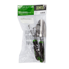 Gel Grip Hand Tool 2 Piece Garden Set - Ergo Gel Grip Trowel and Cultivator