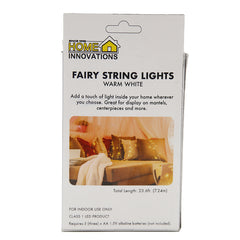 Home Innovations Warm White 70 Battery Led Fairy String Lights