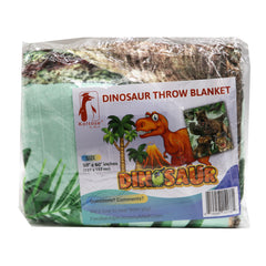 Dinosaur Throw Blanket 50 x 60