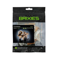 Brixies Triceratops - Large Zipbag