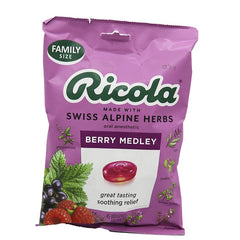 Ricola Berry Medley 45ct Bags 1x36 - Exp. 03/26 - Damaged Box