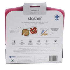 Stasher Sandwich Bag - Hibiscus