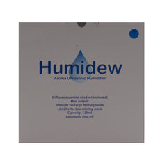 Humidew Humidifier - White Base/Blue Top