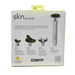 SKN BY CONAIR THE JADE VIBE ROLLER KIT REJUVENATE & ILLUMINATE