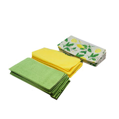 Smart Home Sweet Lemons Kitchen Towel Set 20 Pc