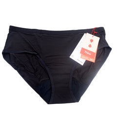 Thinx Period Underwear, Air Hiphugger Black, 3X-Large