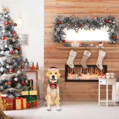 28 Motion-Activated Labrador Retriever with Wagging Tail & Music-10 Multicolor LED Lights-UL-Pack 1