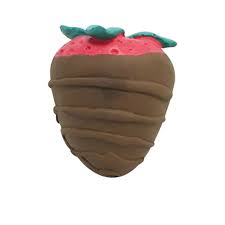 Chocolate Covered Strawberry Latex Toy Large