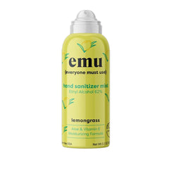 EMU Lemongrass Hand Sanitizer Mist 2.2 oz