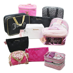 Assorted Cosmetic Bags 774 pcs Juicy Couture and Jones New York