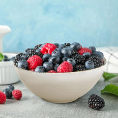 Reactive glaze ⌀16cm/6.29in - Cereal Bowl - REACTIVE Reactive Blue Cote Stoneware Dishwasher & Microwave safe 6pc/set