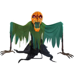 HAUNTED HILL FARM - 4.5-FT. SCARY GROUNDBREAKING JACK BY TEKKY