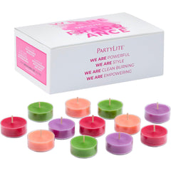 GARDEN BEAUTY 12-PIECE TEALIGHT SAMPLER