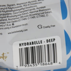 Belle Beauty - Hydrabelle Foundation - Deep