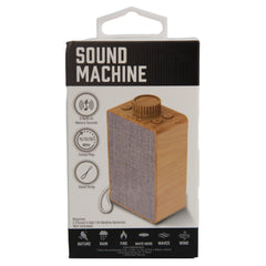 Sound Machine With 7in Hand Strap 2.2in x 3.9in x 1.4in 6 Built In Nature Sounds 15/30/60 Min. Time Play