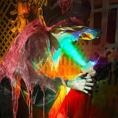 HAUNTED HILL FARM - 7-FT. SOUL HARVESTER BY TEKKY