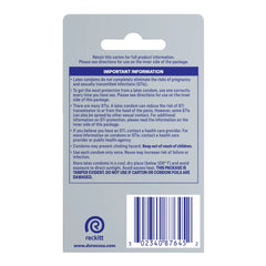 Durex Air Extra Thin, Transparent Natural Rubber Latex Condoms, Close Fit - 3PK- Exp. 10/26